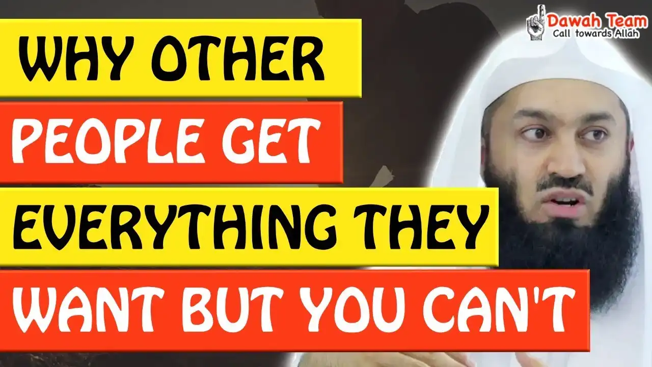 Why Other People Get Everything They Want But You Cant - Mufti Menk 13 🚨why other people get everything they want but you cant 🤔 - mufti menk