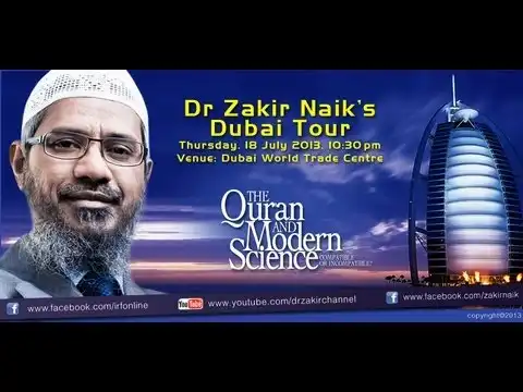 Dr Zakir Naik'S Lecture In Dubai 13 dr zakir naik's lecture in dubai