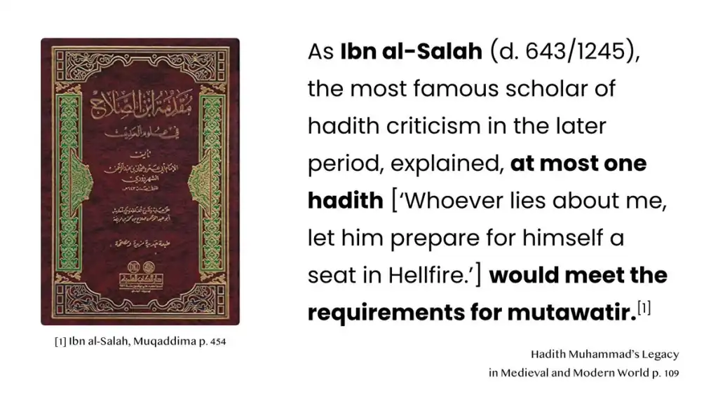 Mutawatir &Amp; Hadith – Join Islam 14 1715592044 125 mutawatir hadith – join islam