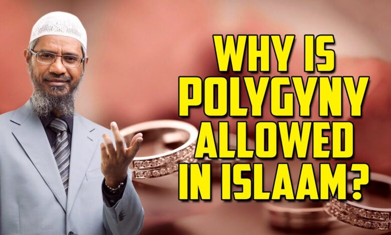 Why Is Polygyny Allowed In Islam? - Dr Zakir Naik 13 why is polygyny allowed in islam? - dr zakir naik