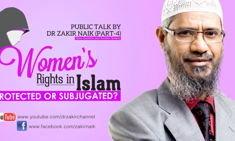 Women'S Rights In Islam Protected Or Subjugated? By Dr Zakir Naik | Part 4 | Q &Amp; A 14 women's rights in islam protected or subjugated? by dr zakir naik | part 4 | q & a