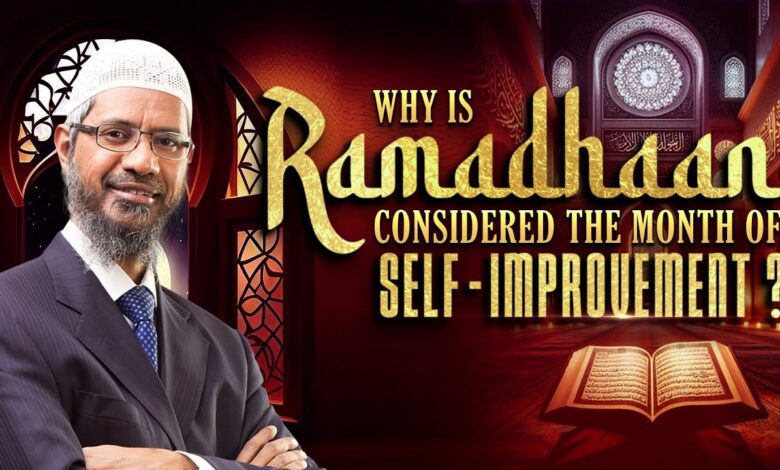 Why Is Ramadhaan The Preferred Month Of Undergoing The Process? - Dr Zakir Naik 13 why is ramadhaan the preferred month of undergoing the process? - dr zakir naik
