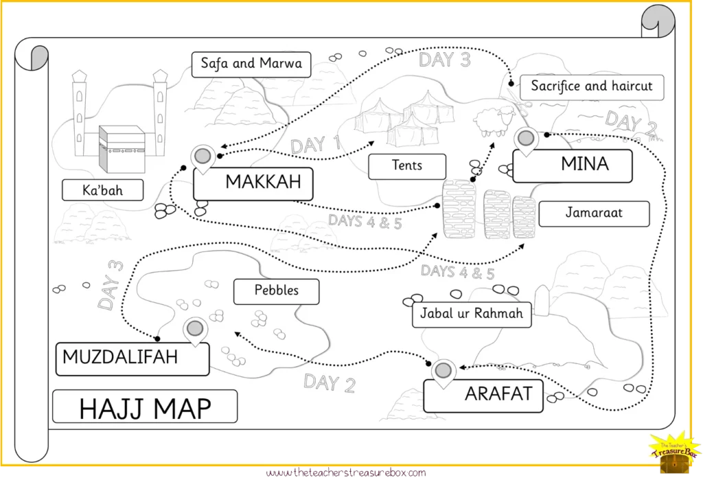 The Hajj Map Guide: Importance, Features, Hijj Rituals 15 the hajj map guide importance features hijj rituals.webp