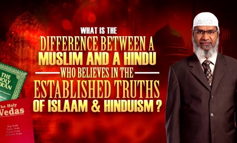 What Is The Difference Between A Muslim &Amp; A Hindu Who Believes In The Established Truths Of Islam... 13 what is the difference between a muslim & a hindu who believes in the established truths of islam...