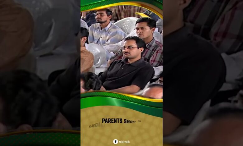Parents Should Provide The Children With Islamic Atmosphere - Dr Zakir Naik 13 parents should provide the children with islamic atmosphere - dr zakir naik