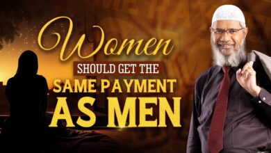Women Should Get The Same Payment As Men - Dr Zakir Naik 16 women should get the same payment as men - dr zakir naik