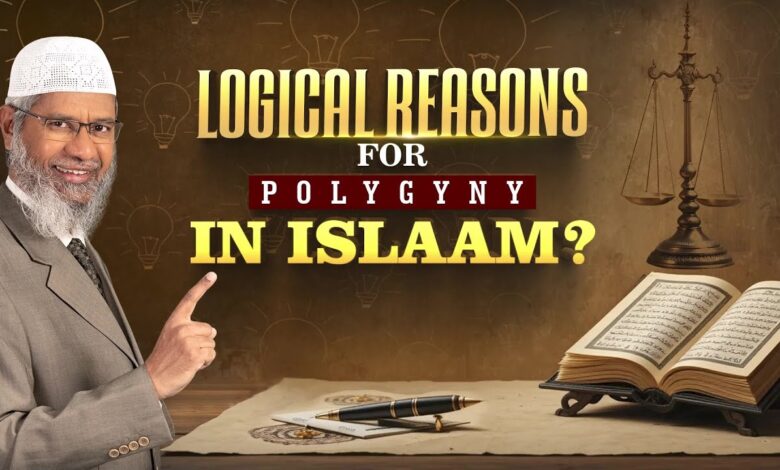 Logical Reasons For Polygyny In Islam - Dr Zakir Naik 13 logical reasons for polygyny in islam - dr zakir naik