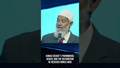 Ahmad Deedat’s Phenomenal Debate And The Recognition He Received World Wide - Dr Zakir Naik 17 ahmad deedat’s phenomenal debate and the recognition he received world wide - dr zakir naik
