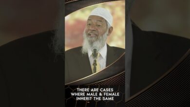 There Are Cases Where Male &Amp; Female Inherit The Same - Dr Zakir Naik 20 there are cases where male & female inherit the same - dr zakir naik