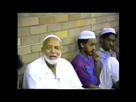 ahmed deedat's informal talk after pre-khutba talk at the natal medical school