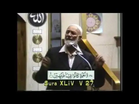 'dawah or destruction' lecture by ahmed deedat