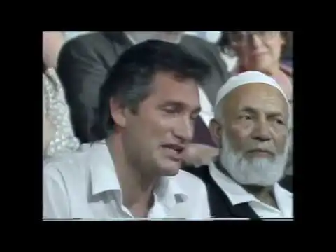 did god create man or man created god? bbc 1 'choices' program with ahmed deedat glimpses