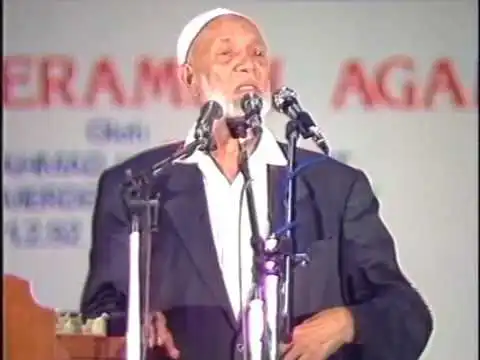 islam the message of peace and truth lecture - sheikh ahmed deedat's malaysian tour