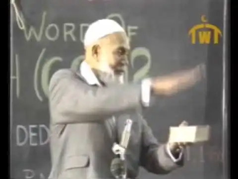 quran or bible which is god's word - deedat (english - full)