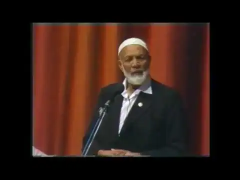'challenge of islam' lecture by sheikh ahmed deedat - how islam's spread must be stopped!