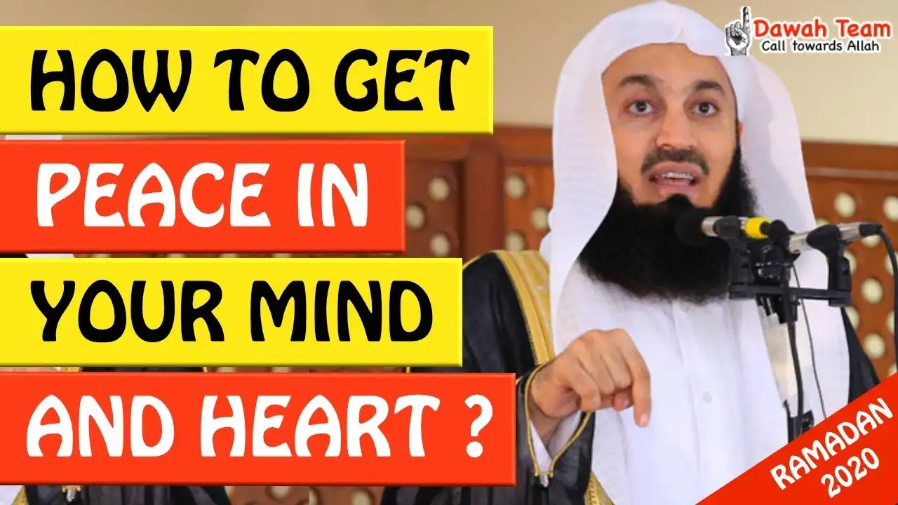 🚨how to get peace in your mind and heart 🤔 - mufti menk