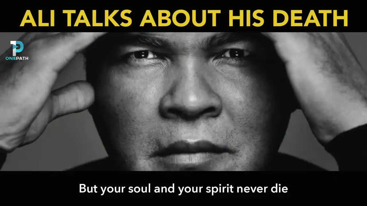 muhammad ali talks about his death