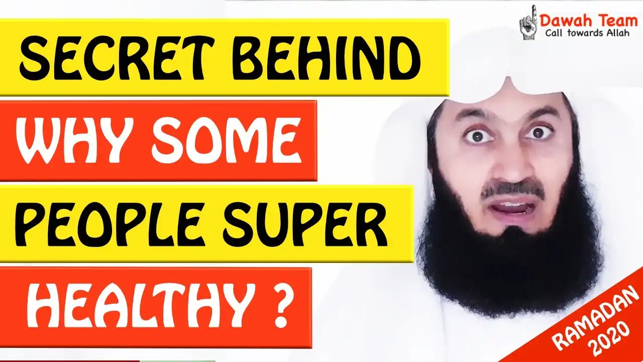 🚨secret behind why some people super healthy🤔 - mufti menk