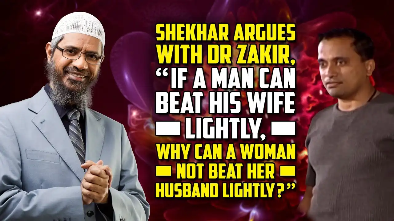 shekhar argues with dr zakir, “if a man can beat his wife lightly, why can a woman not beat her ...