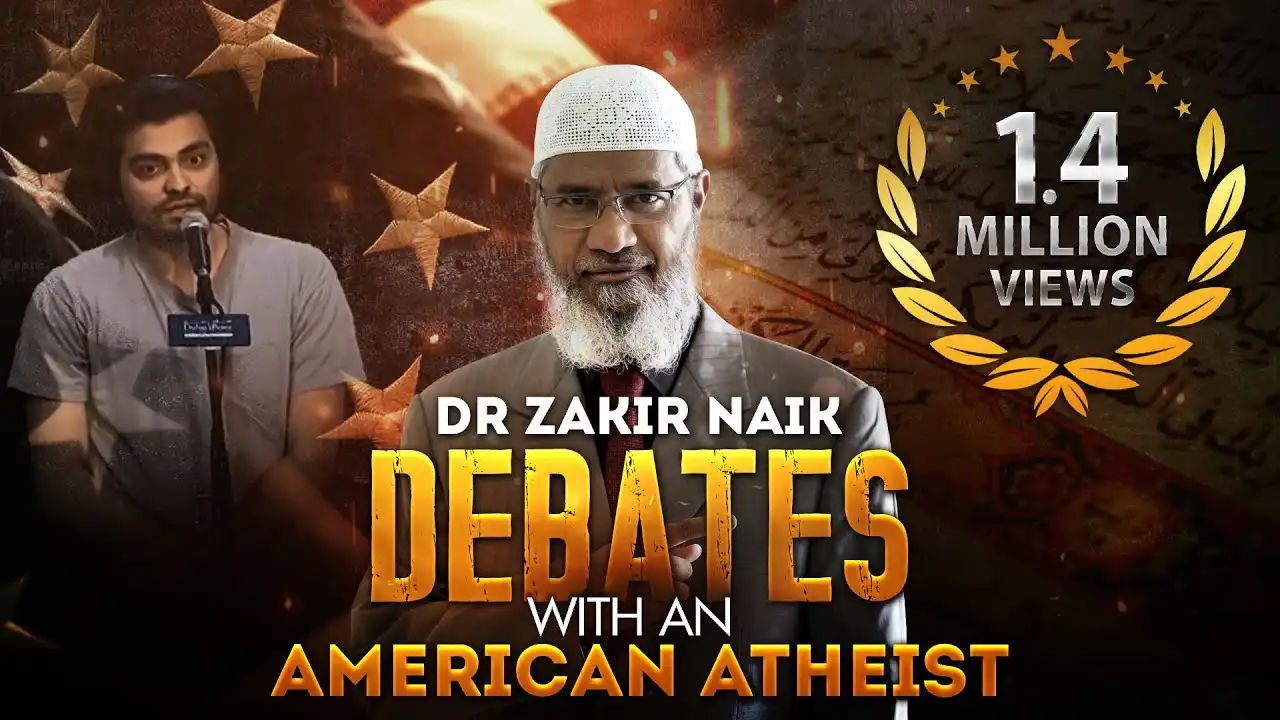 dr zakir naik debates with an american atheist
