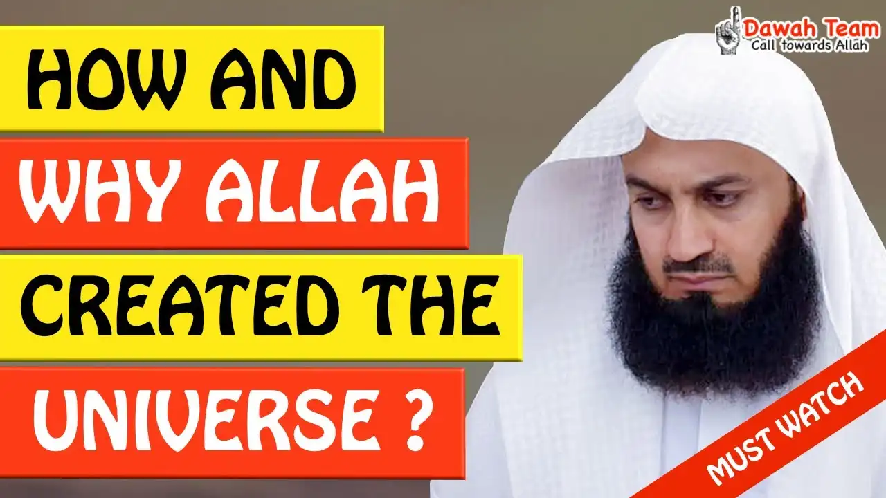🚨how allah created the universe🤔 - mufti menk