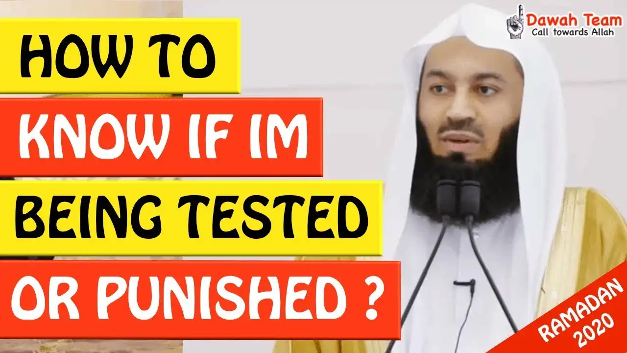 🚨how to know if i am being tested or punished by allah🤔 - mufti menk