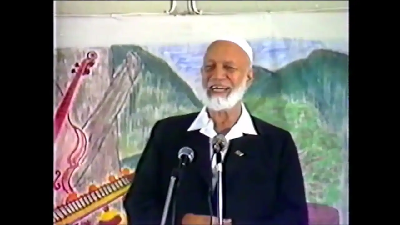 remastered: ahmed deedat's 'the quran and the computer' lecture l natal computer college, durban, sa
