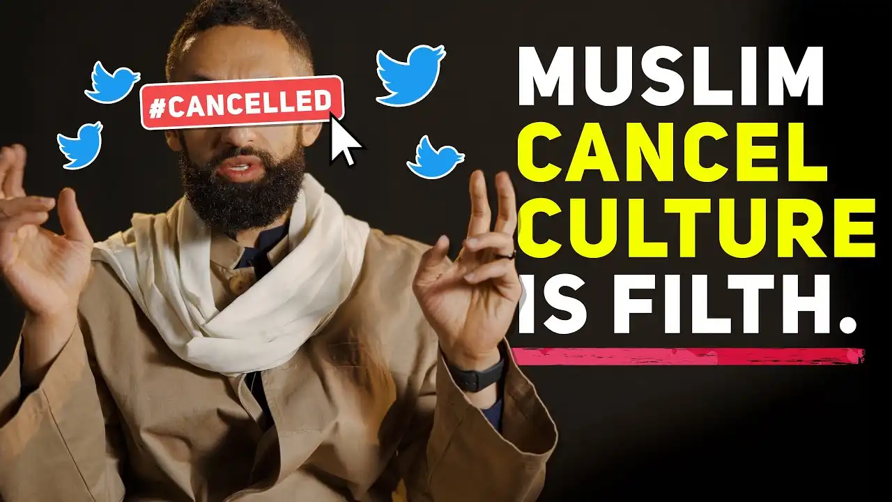 you can't cancel people in islam! give it up.