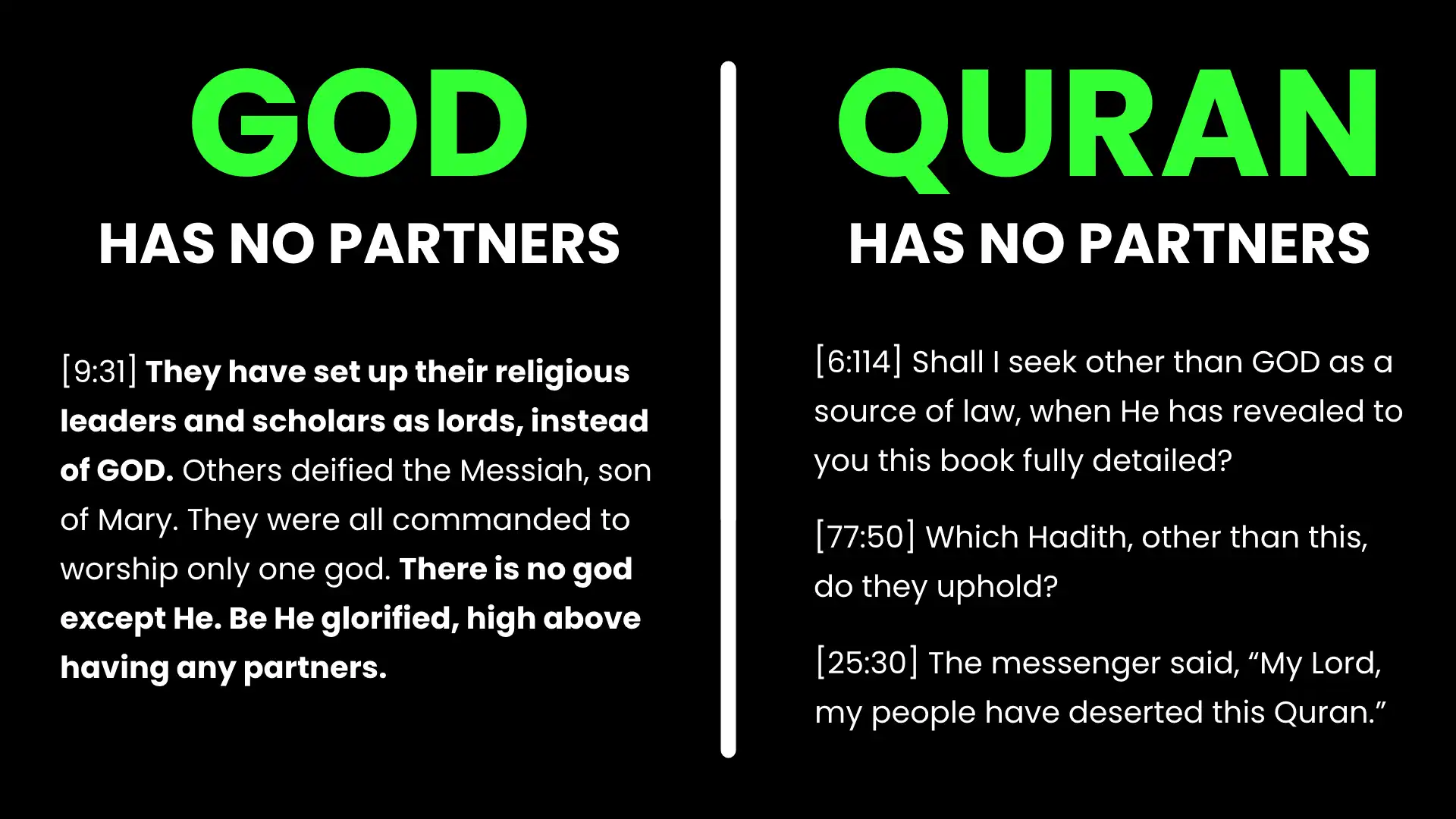 invisible mountains & hadith – quran talk blog