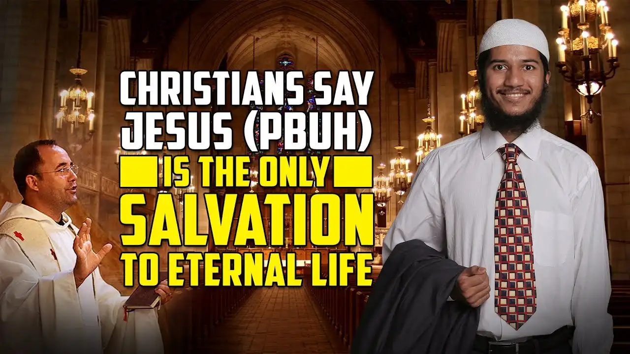 christians say jesus (pbuh) is the only salvation to eternal life – fariq zakir naik