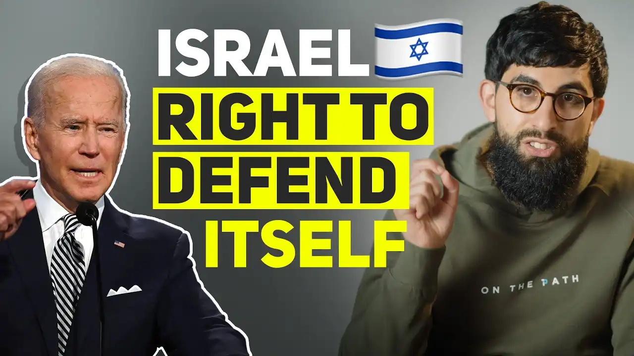 israel has the right to defend itself (brilliant response)