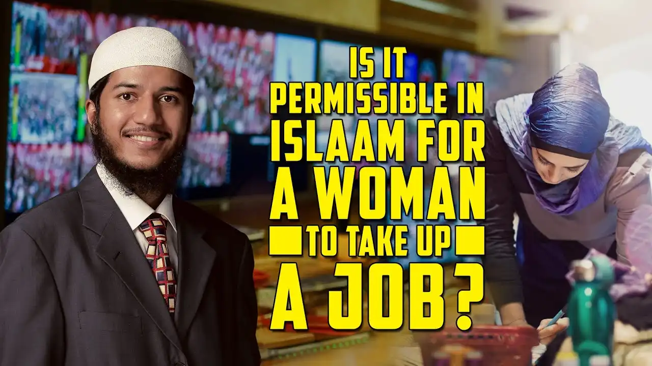 is it permissible in islam for a woman to take up a job? — fariq zakir naik