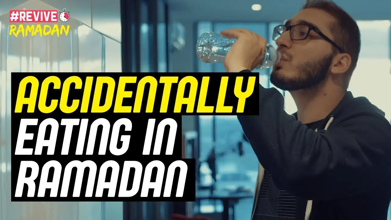 accidentally eating when fasting | #reviveramadan