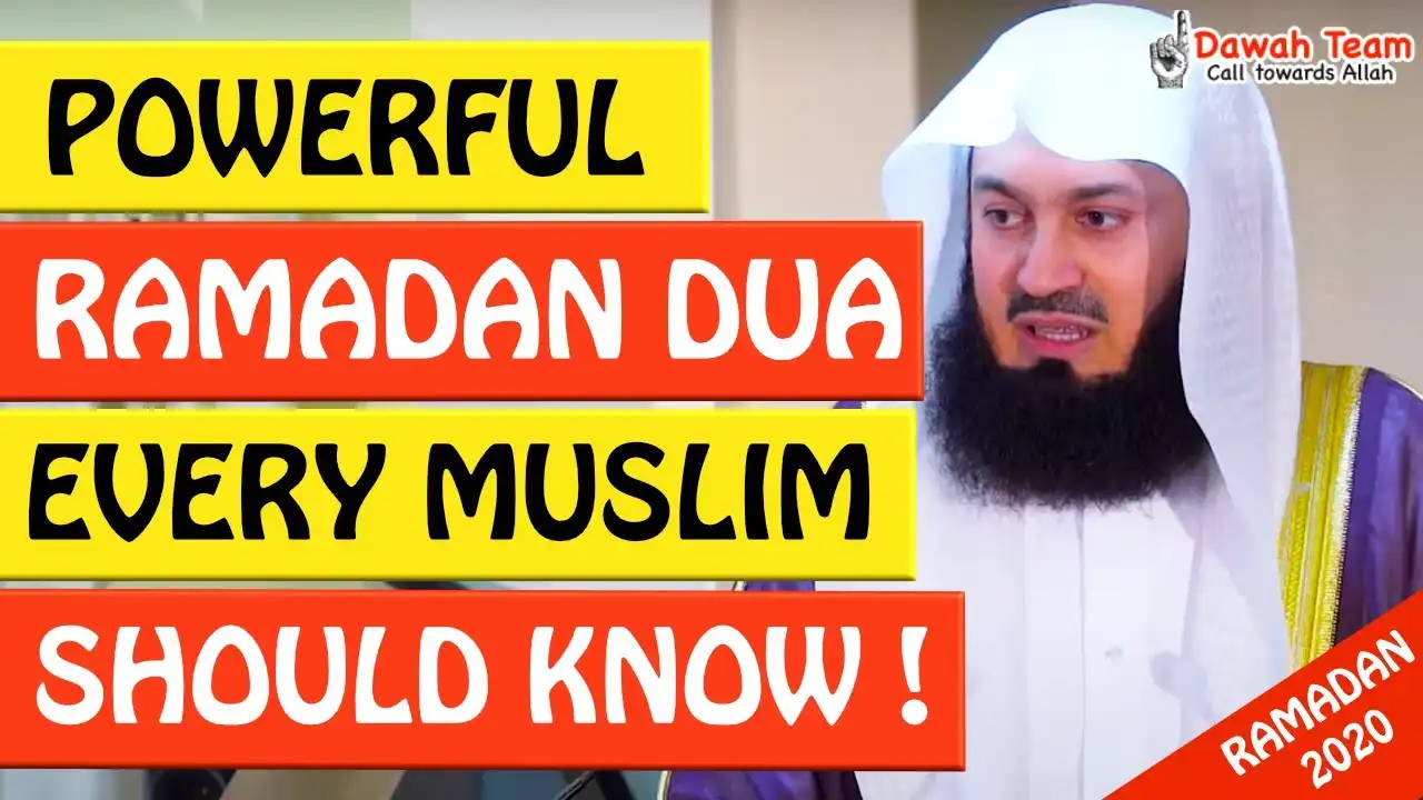 🚨powerful authentic ramadan duas every muslim should know 🤔 - mufti menk