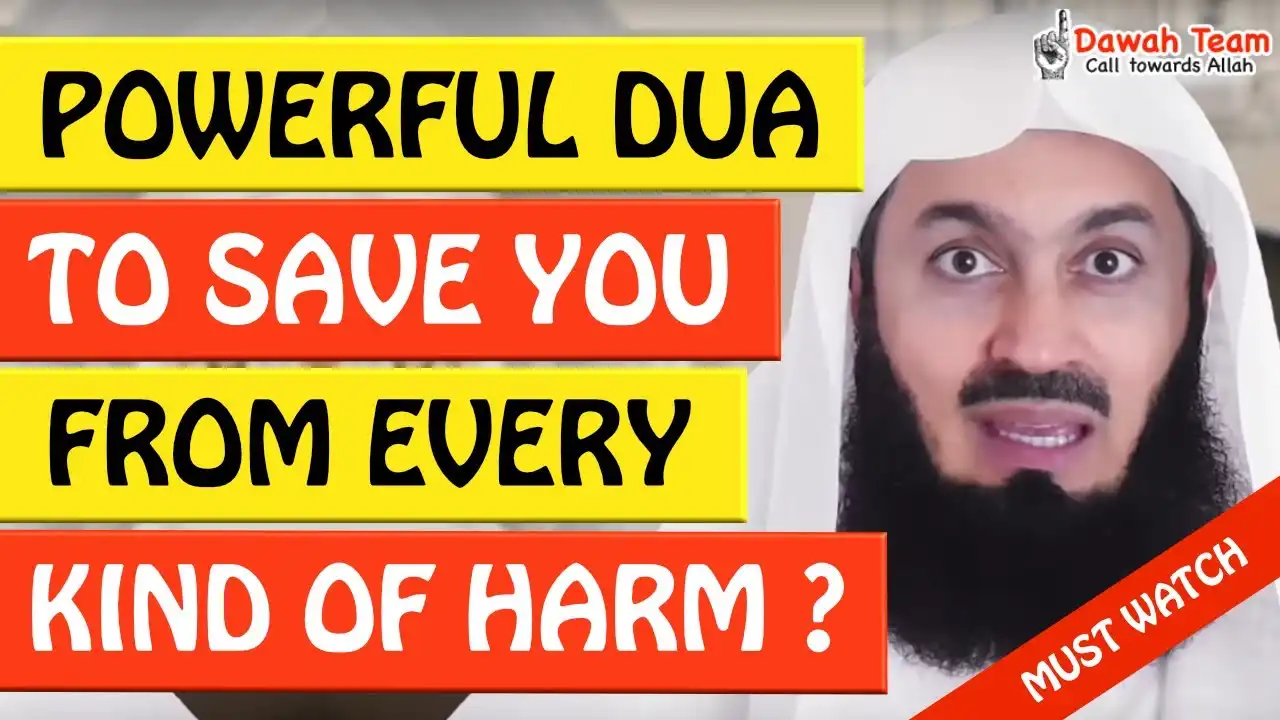 🚨powerful dua to save you from every kind of harm 🤔 - mufti menk