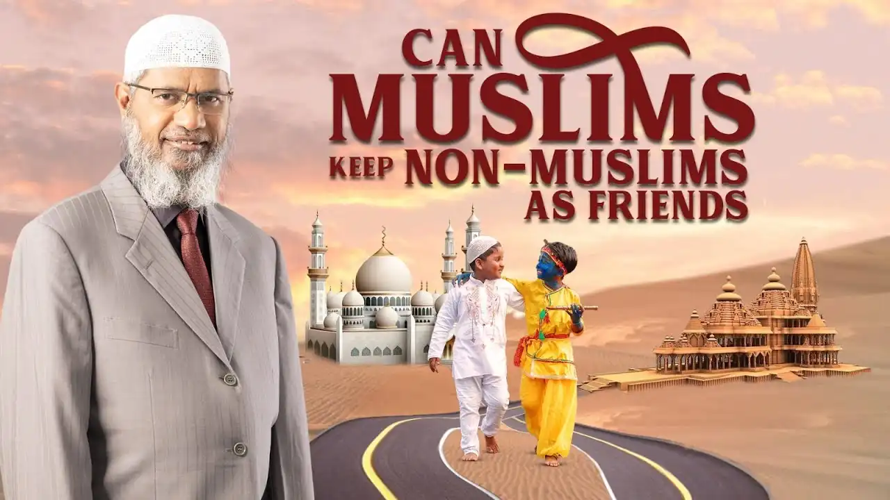 can muslims keep non-muslims as friends - dr zakir naik
