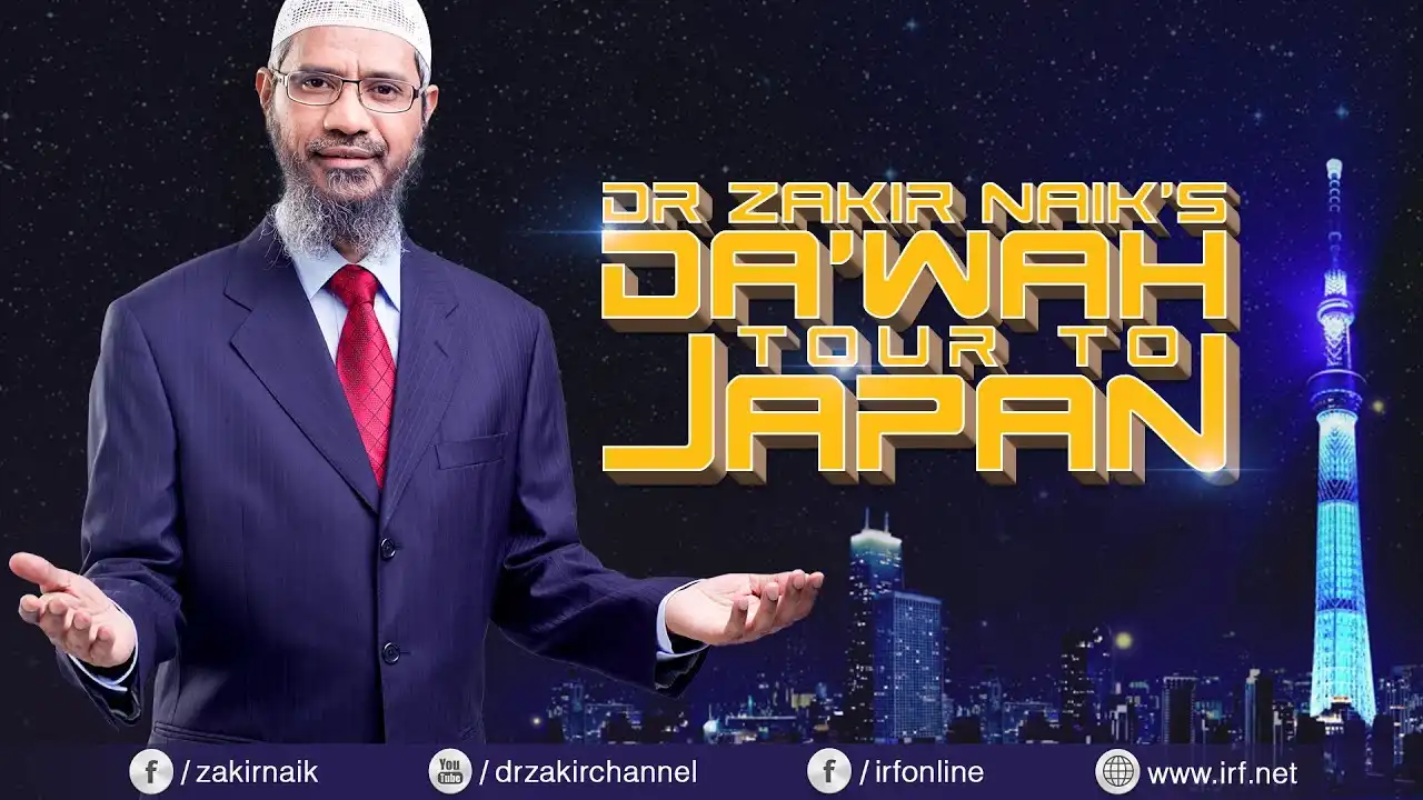dr zakir naik's da'wah tour to japan