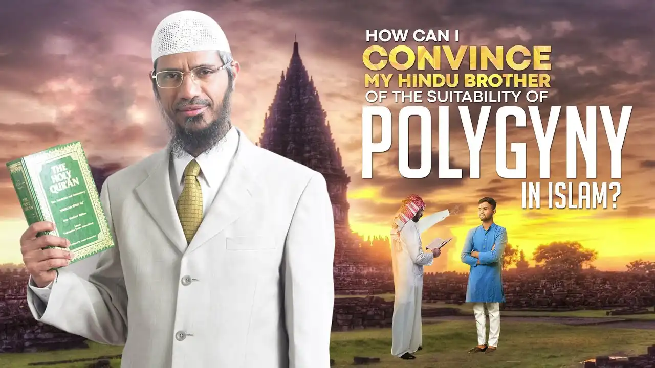 how can i convince my hindu brother of the suitability of polygyny in islam? - dr zakir naik