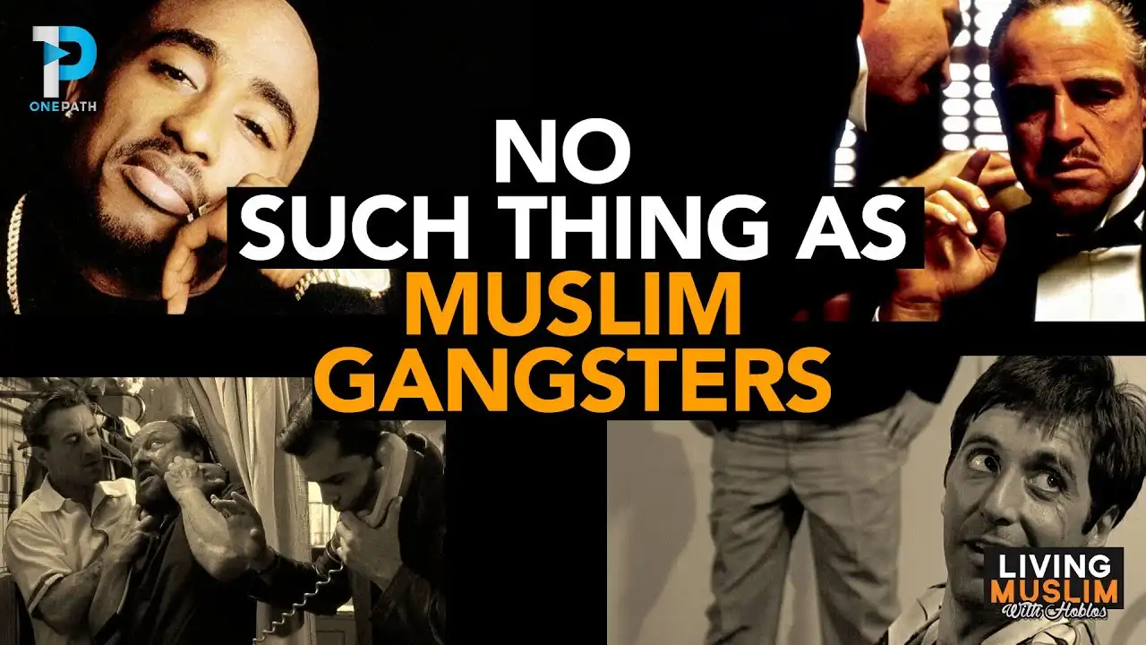 no such thing as muslim gangsters! powerful reminder | mohamed hoblos