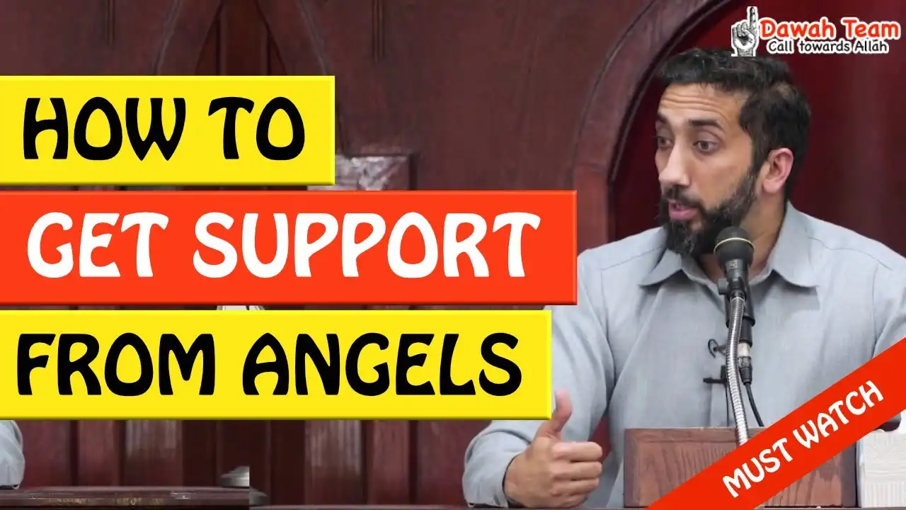 🚨how to get support from angels🤔 ᴴᴰ - nouman ali khan