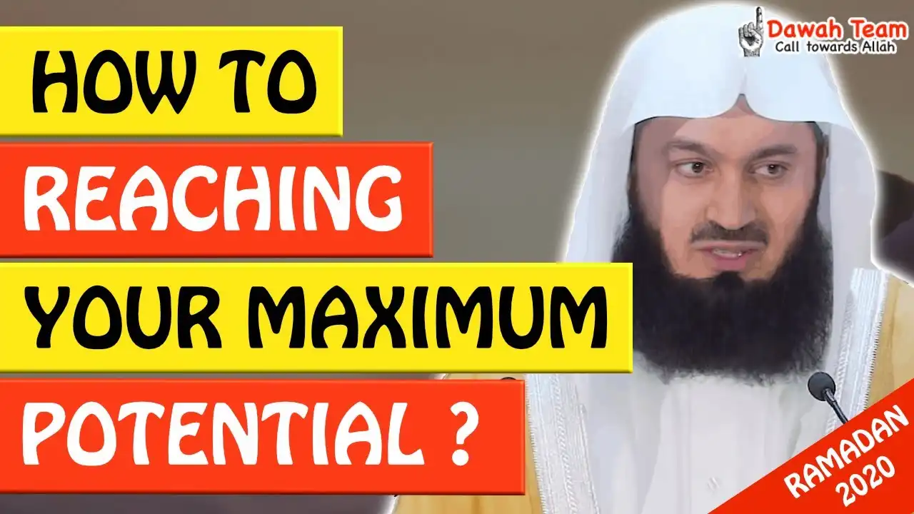 🚨how to reaching your maximum potential 🤔 - mufti menk