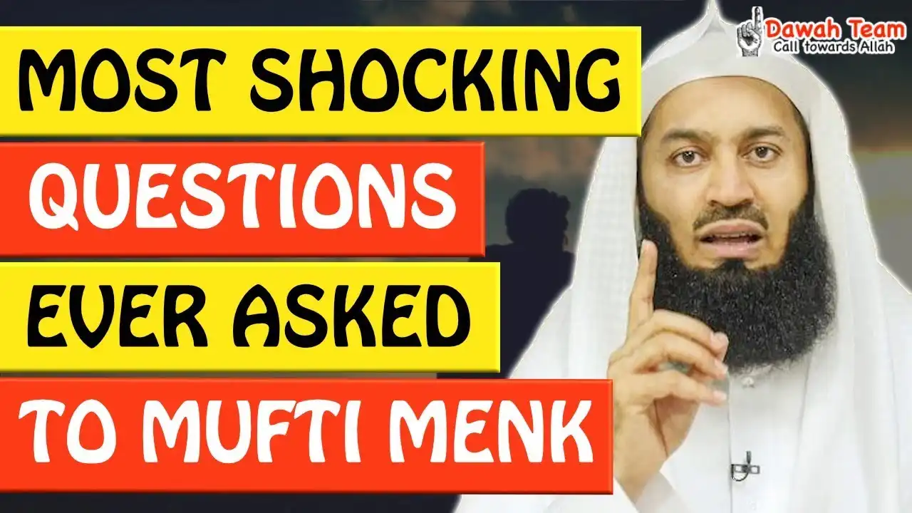 🚨most shocking questions ever asked to mufti🤔 - mufti menk