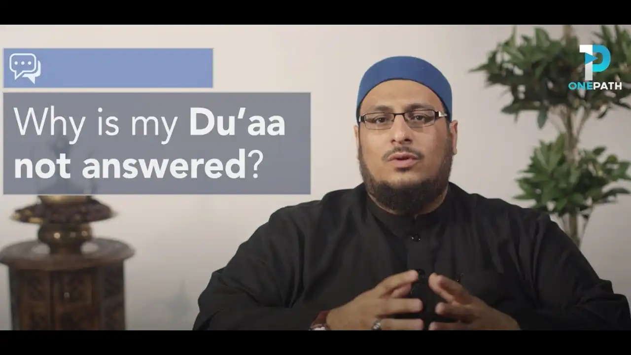 why is my duaa still not accepted?