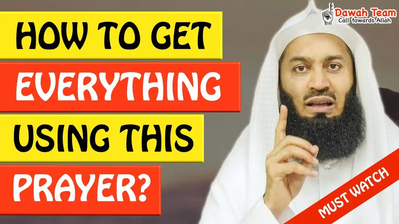 🚨how to get everything using this prayer🤔 - mufti menk