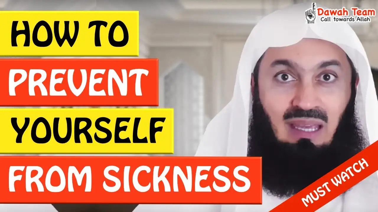 🚨how to prevent yourself from sickness 🤔 - mufti menk