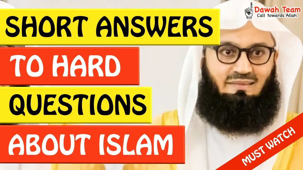 🚨short answers to hard questions about islam🤔 - mufti menk