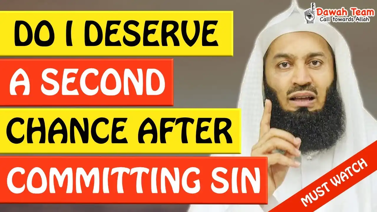 🚨do i deserve a second chance after committing sin 🤔 - mufti menk