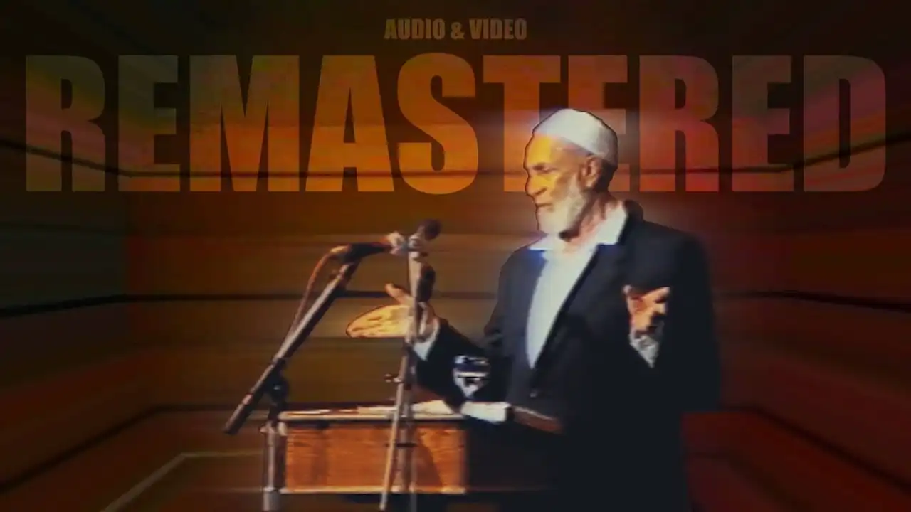 remastered: ahmed deedat's 'was christ crucified?' debate with dr. floyd e. clark | london, uk