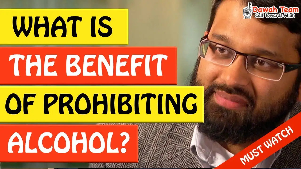 🚨what is the benefit of prohibiting alcohol🤔 - yasir qadhi