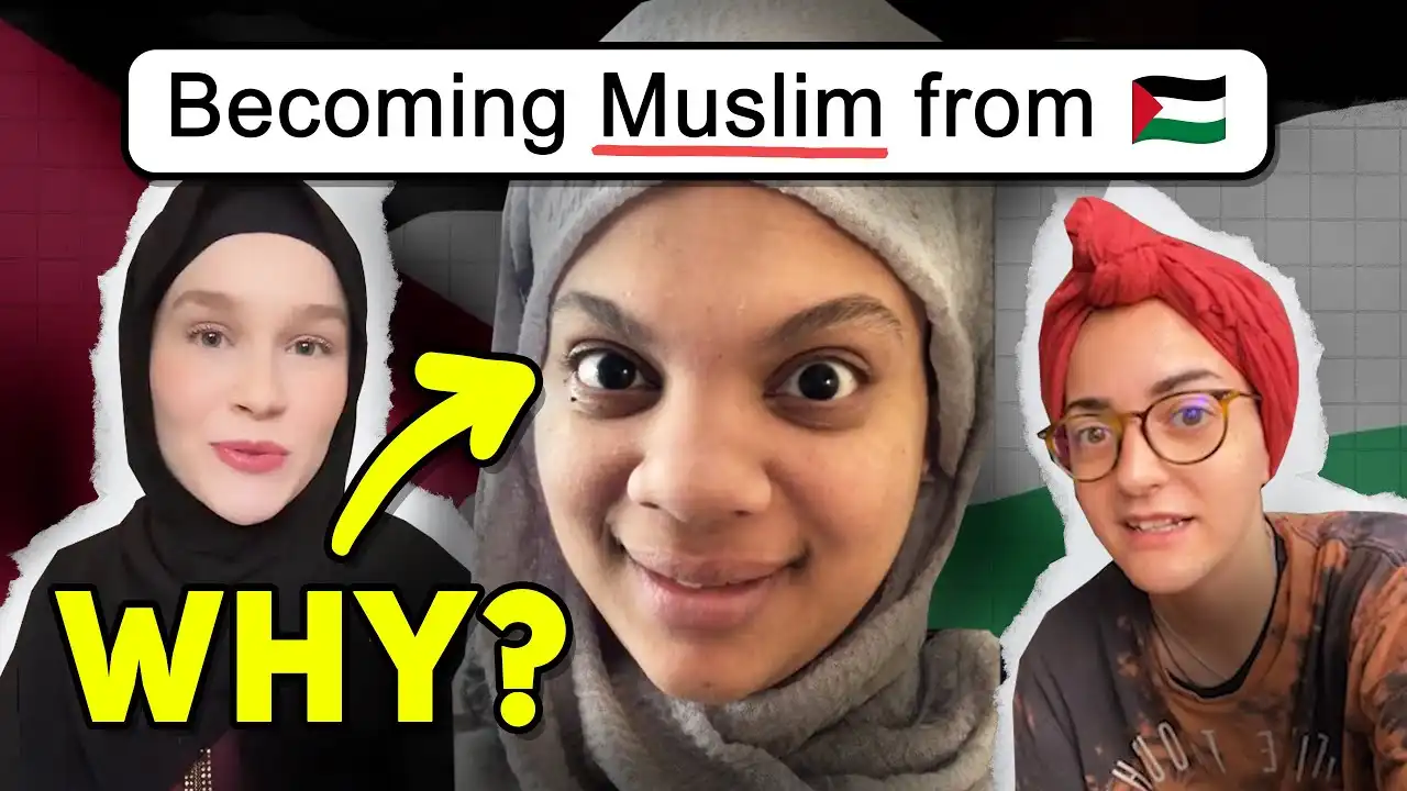people converting to islam because of palestine?